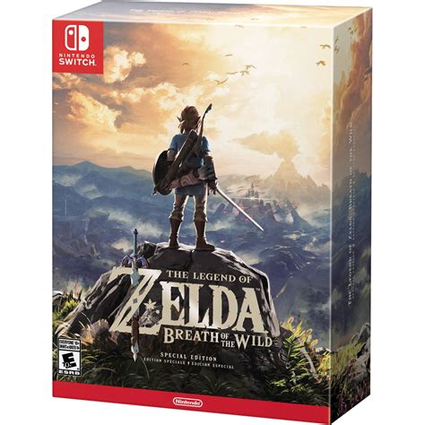 zelda breath of the wild special edition nintendo switch